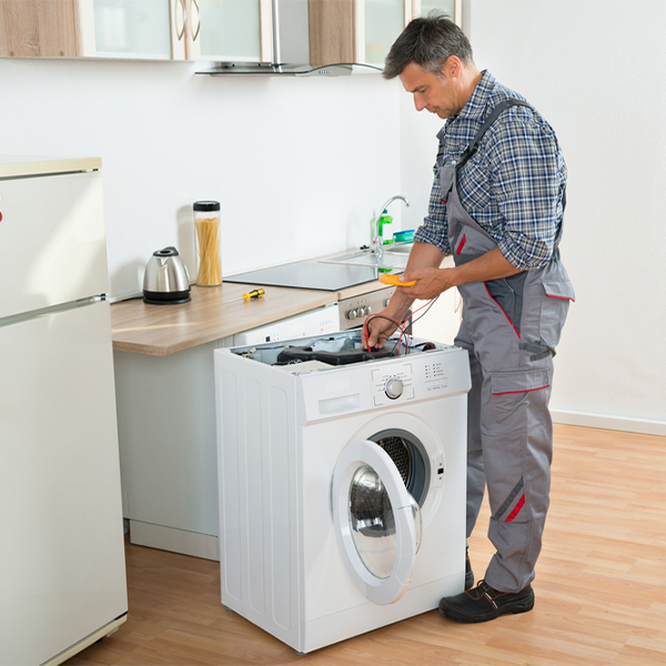 can you walk me through the steps of troubleshooting my washer issue in Hartford City